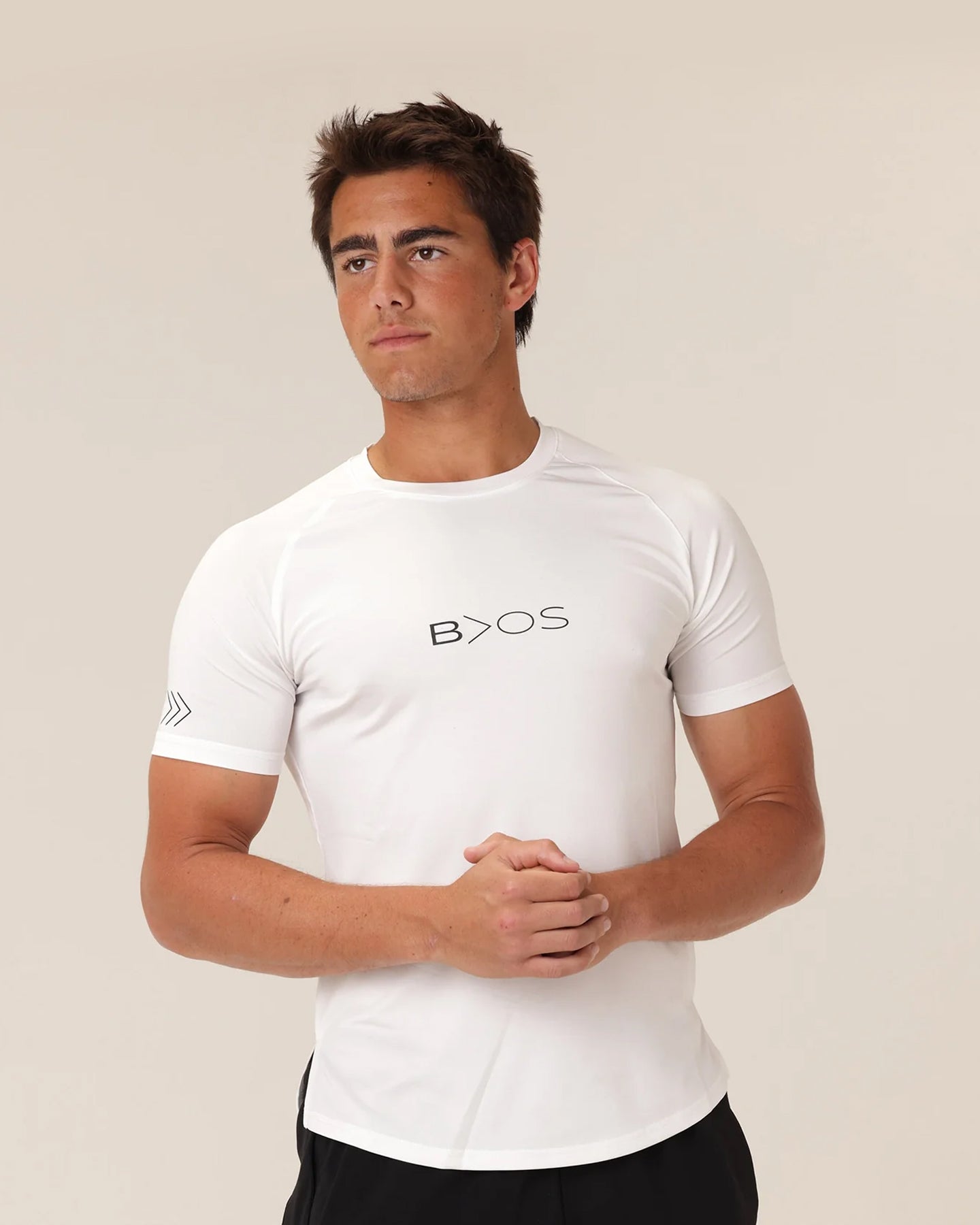 BVOS Active Tee - White